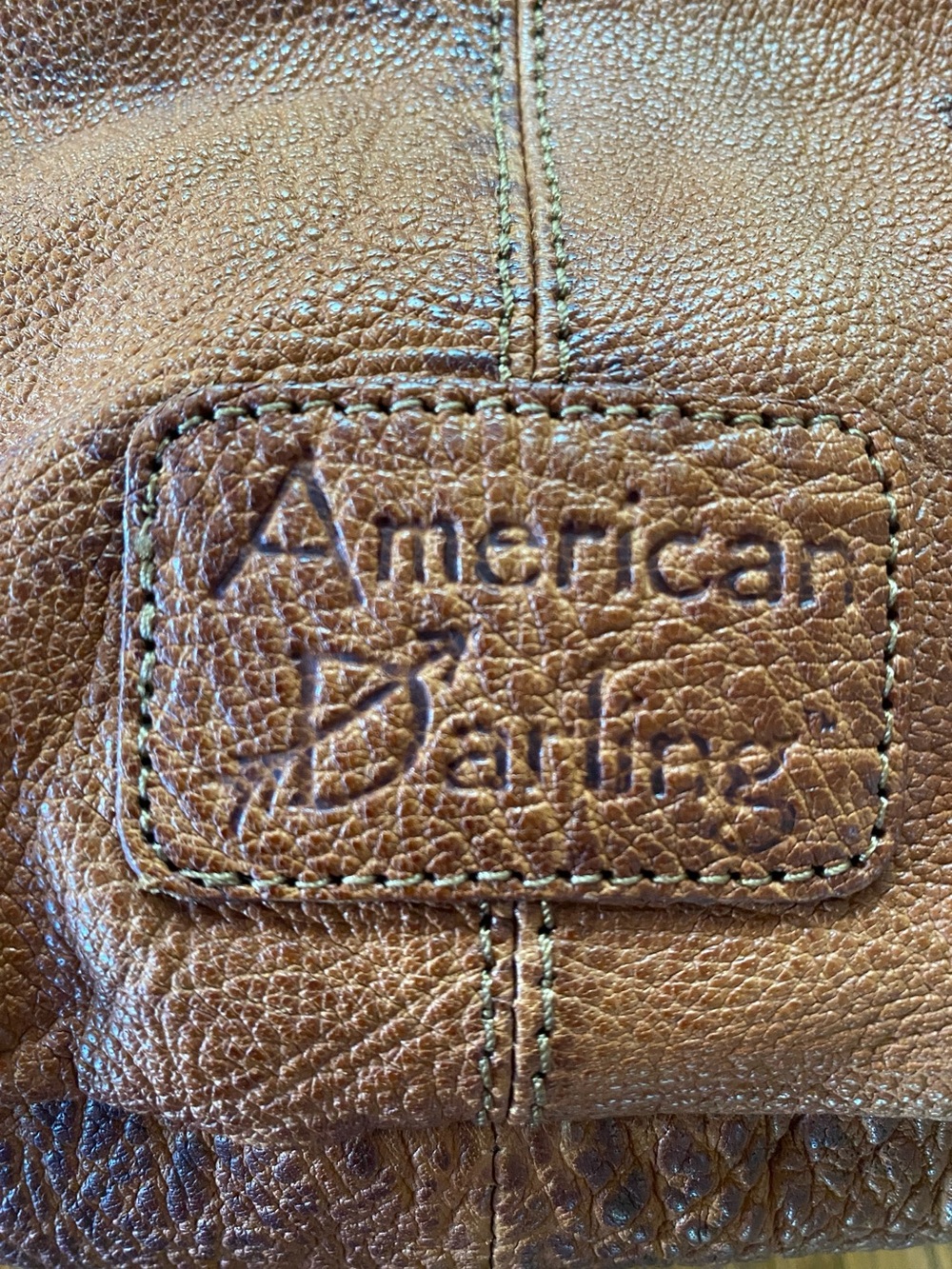 American Darling Black and Brown Leather Fringe Studded Shoulder Bag - Picture 15 of 15